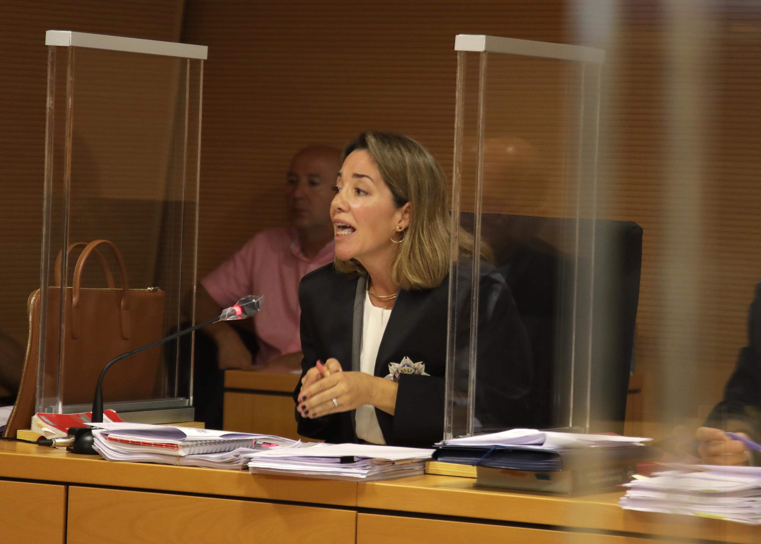 La fiscal, durante el juicio La fiscal, durante el juicio