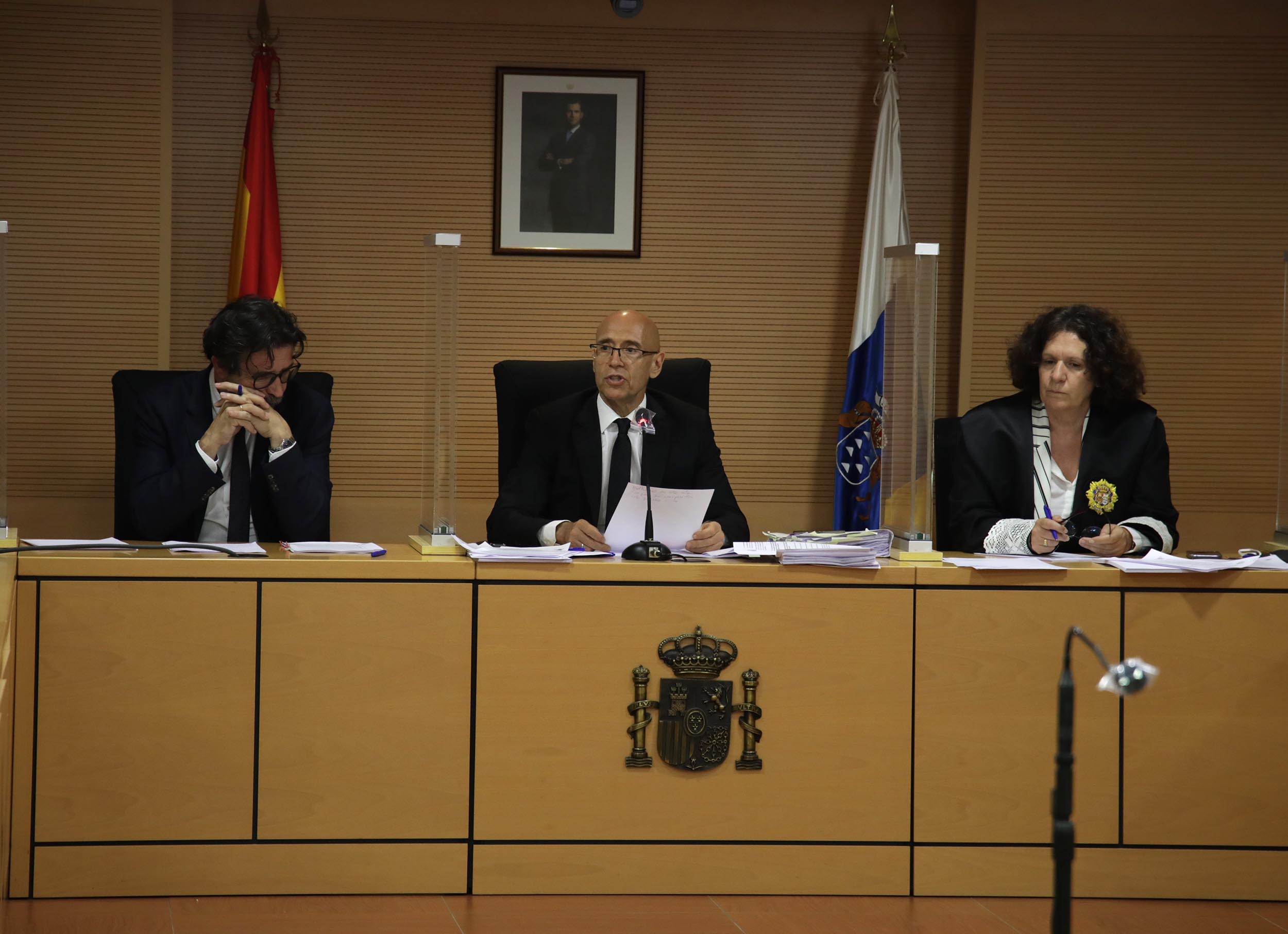 Los magistrados de la Sección Primera de la Audiencia Provincial Los magistrados de la Sección Primera de la Audiencia Provincial