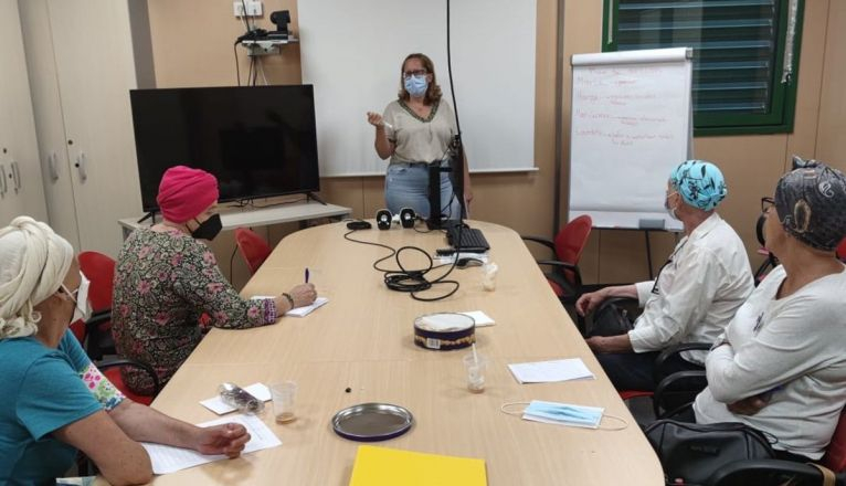 Taller de cáncer de mama en la Escuela de Pacientes de Lanzarote