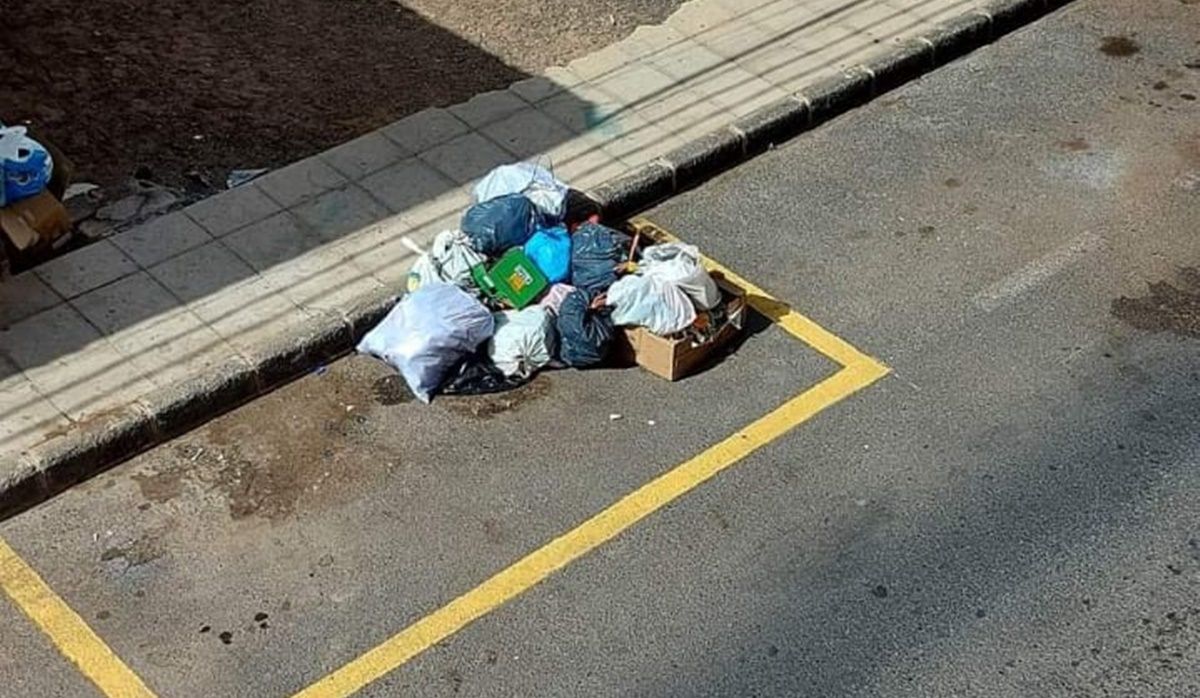 Basura en Argana Alta