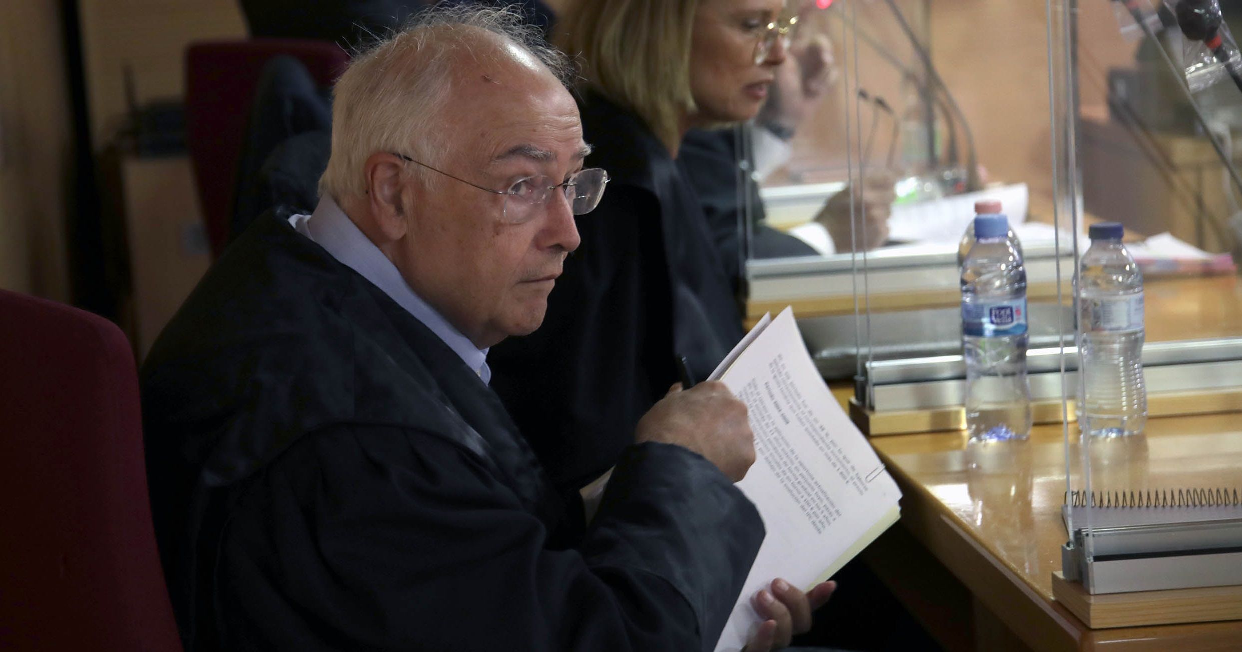 El acusado Felipe Fernández Camero, durante el juicio (FOTOS José Luis Carrasco)