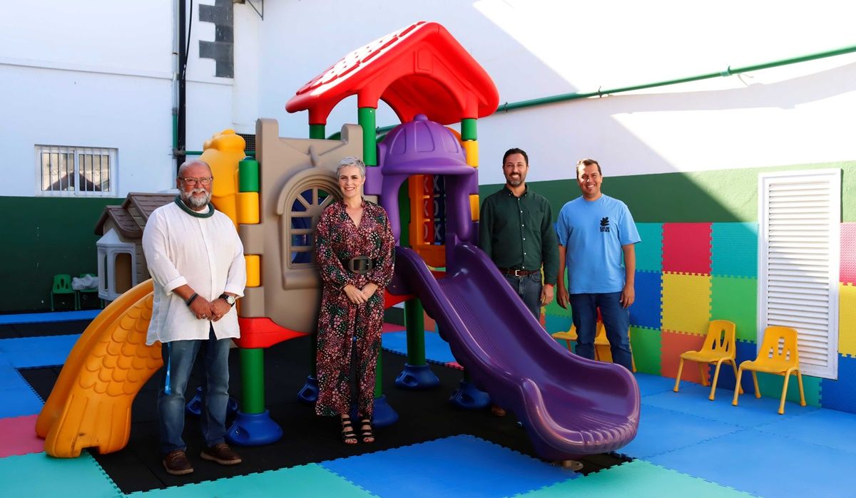 David García, Virginia Ávila, Tomás Silvera y Nicolás Saavedra