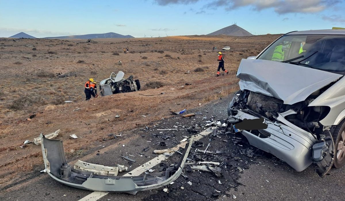 Accidente en la LZ 30