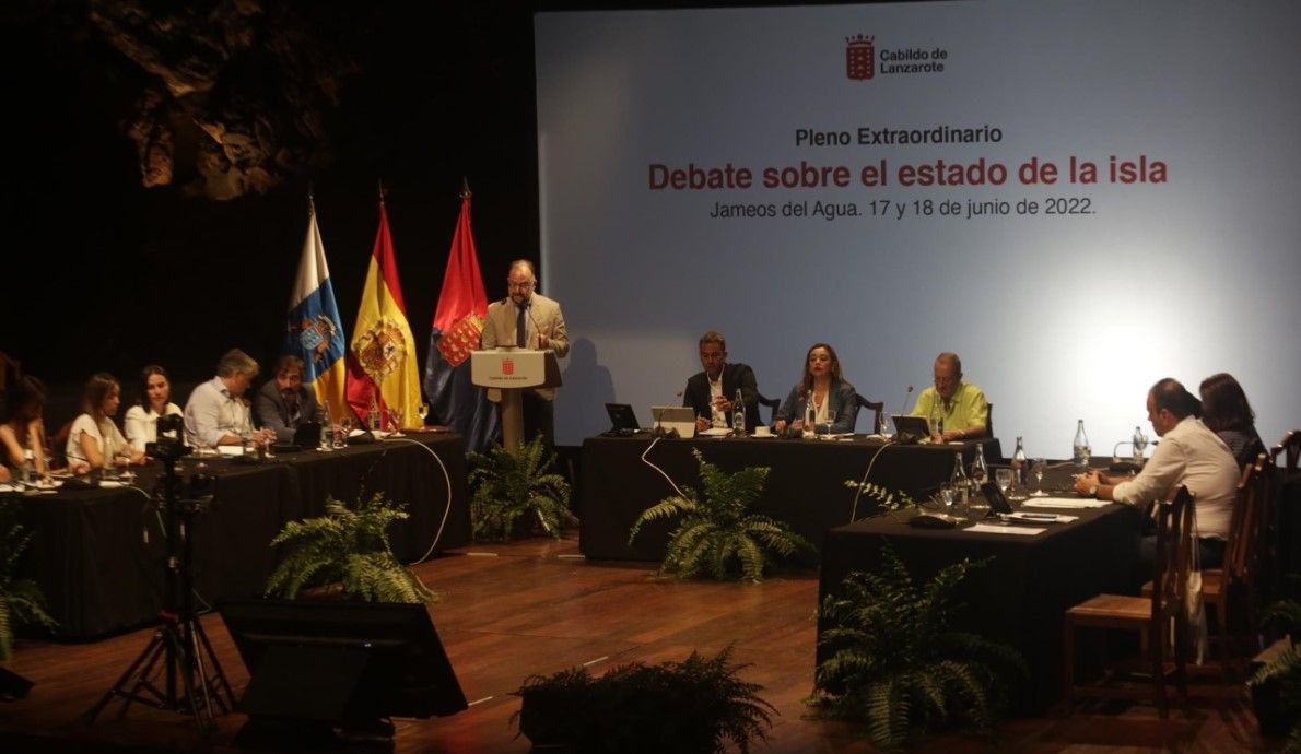 Pleno del Debate del estado de la isla