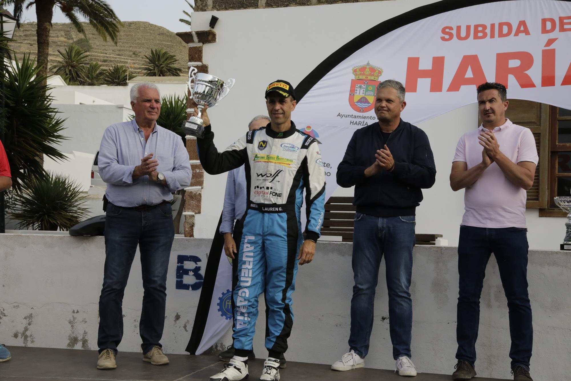Victoria de Toñín Suárez en la 43 Subida de Haría