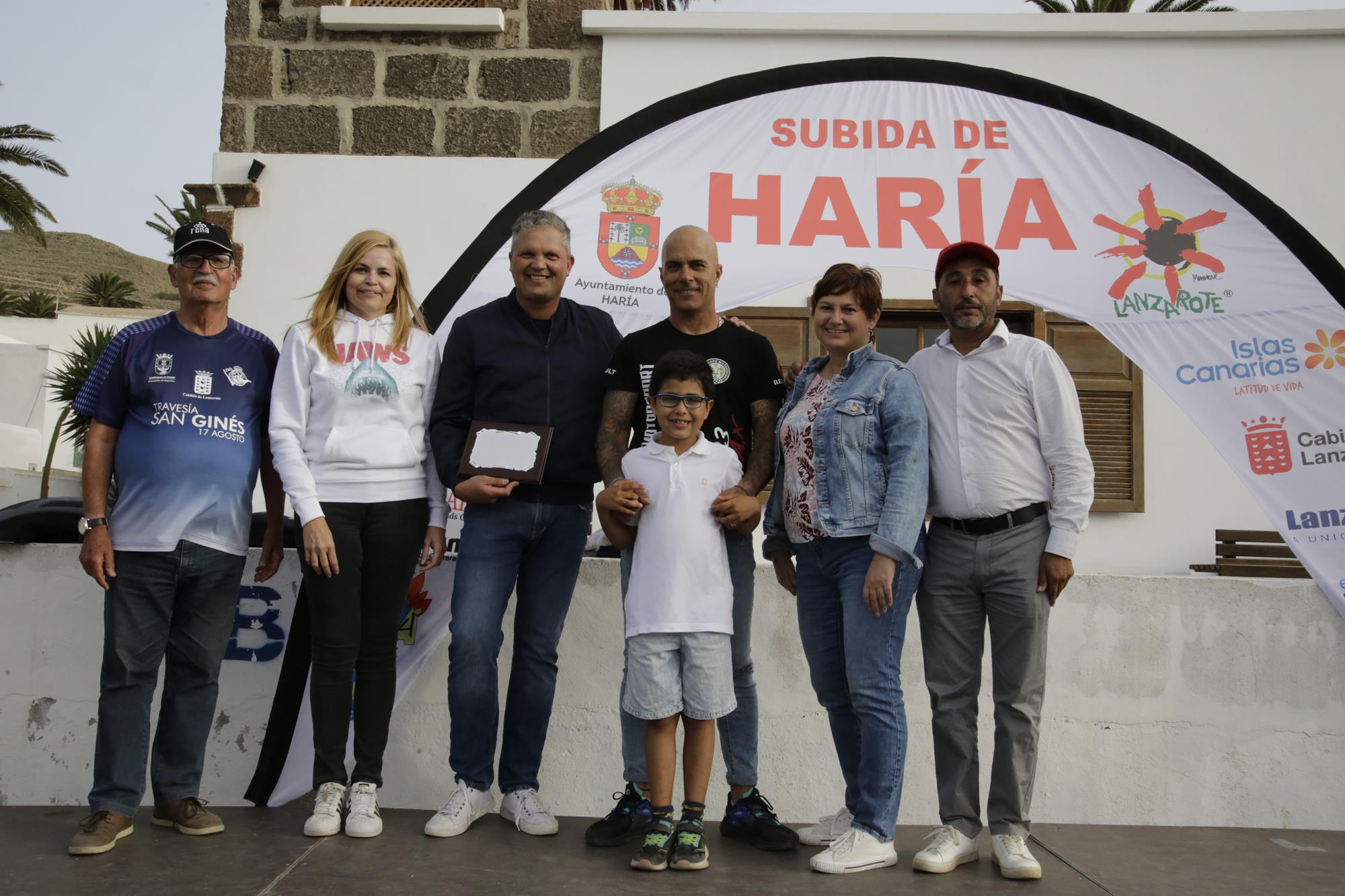 Victoria de Toñín Suárez en la 43 Subida de Haría