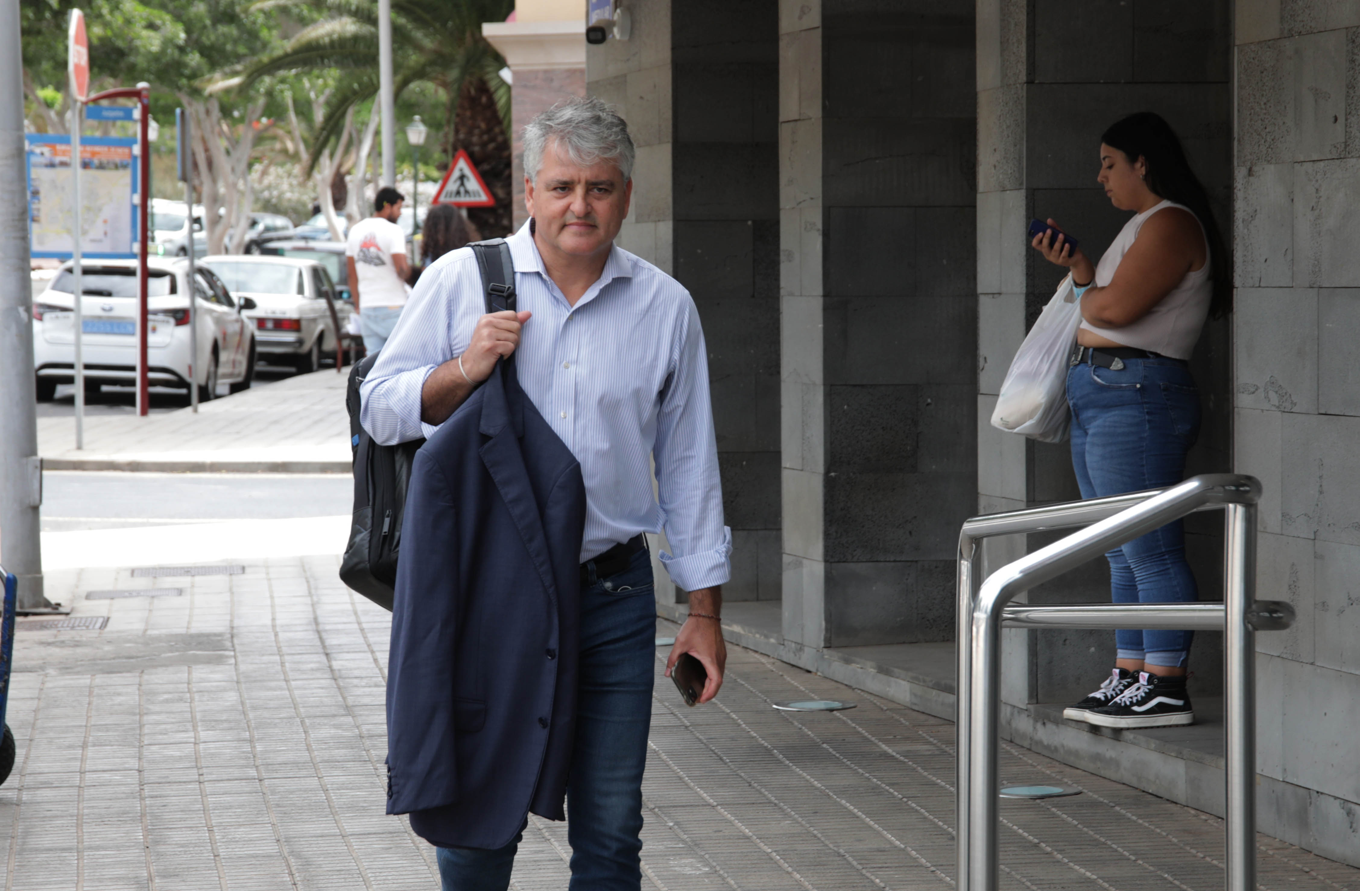El consejero de CC David de la Hoz El consejero de CC David de la Hoz