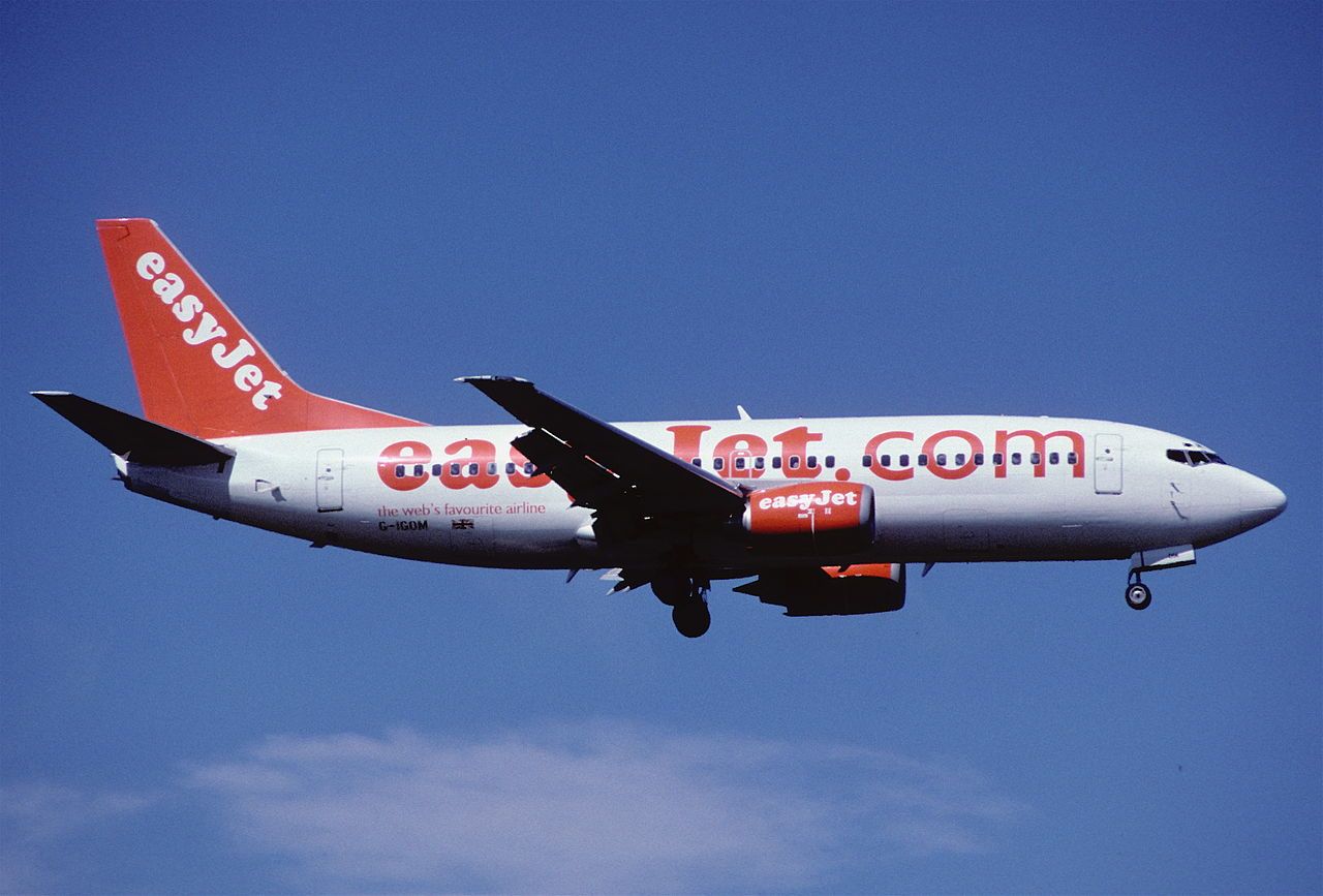 Avión de EasyJet