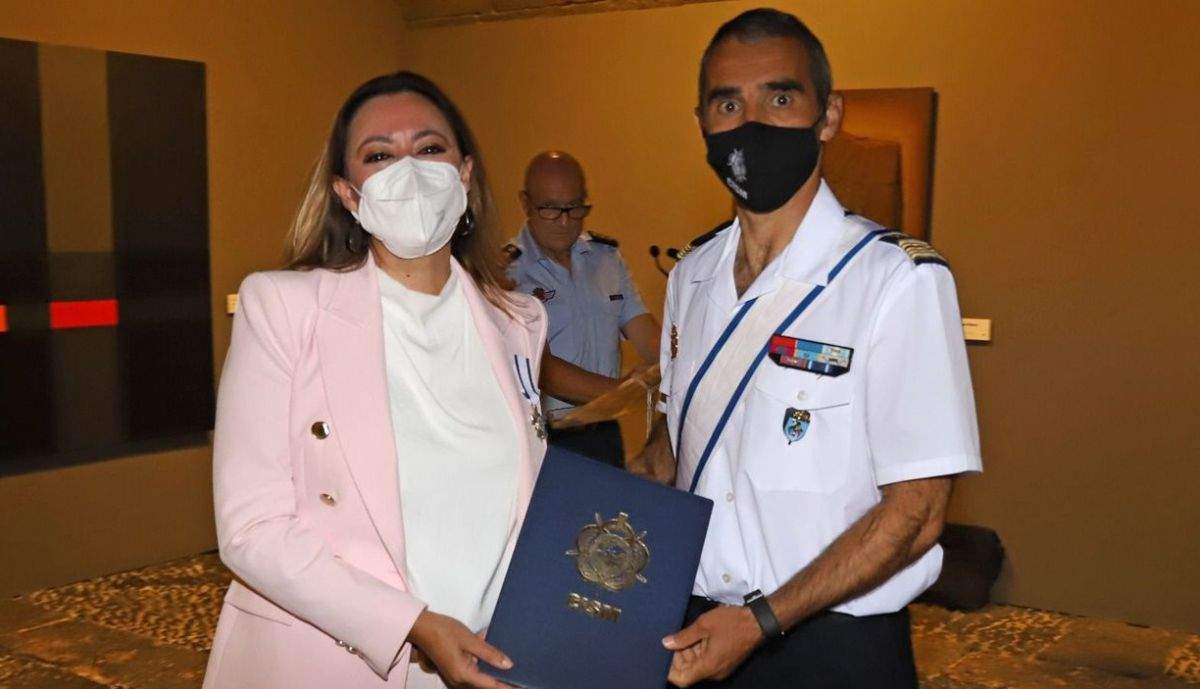 La presidenta del Cabildo, galardonada por el Consejo Internacional del