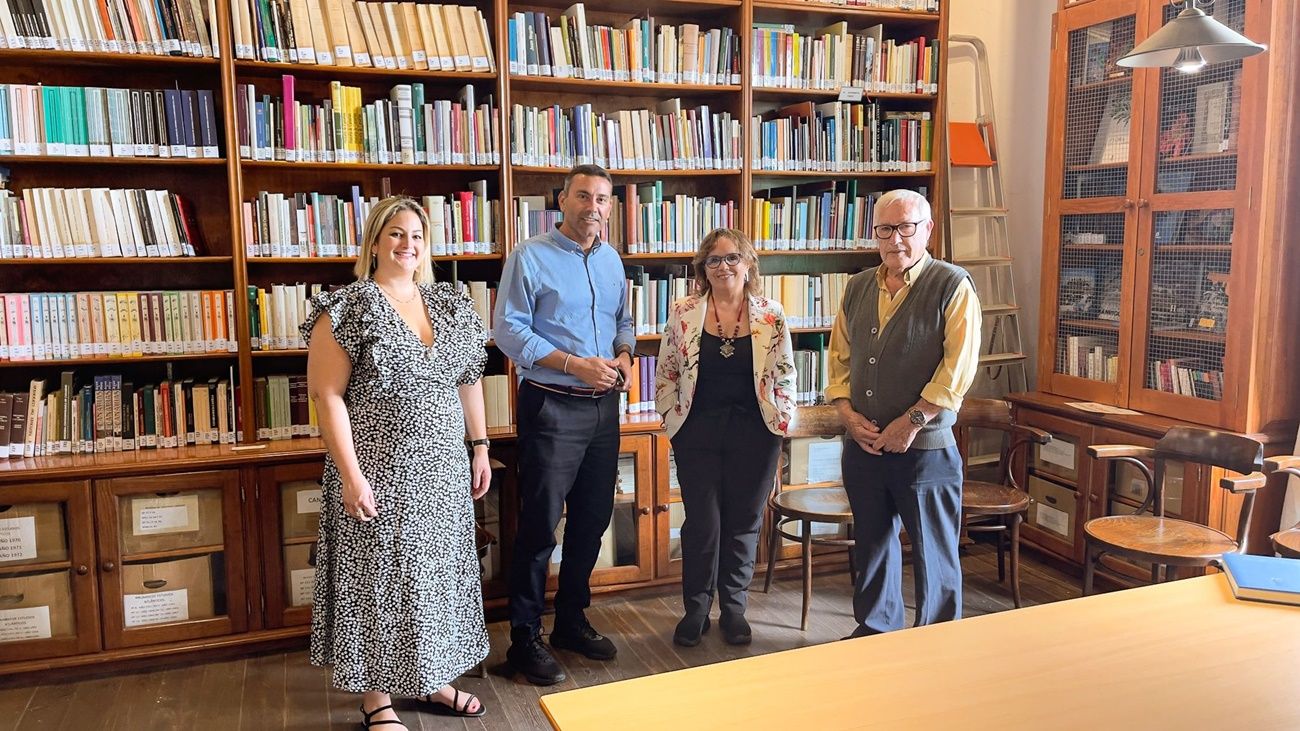 Visita de la presidenta de la Casa Canaria en Uruguay