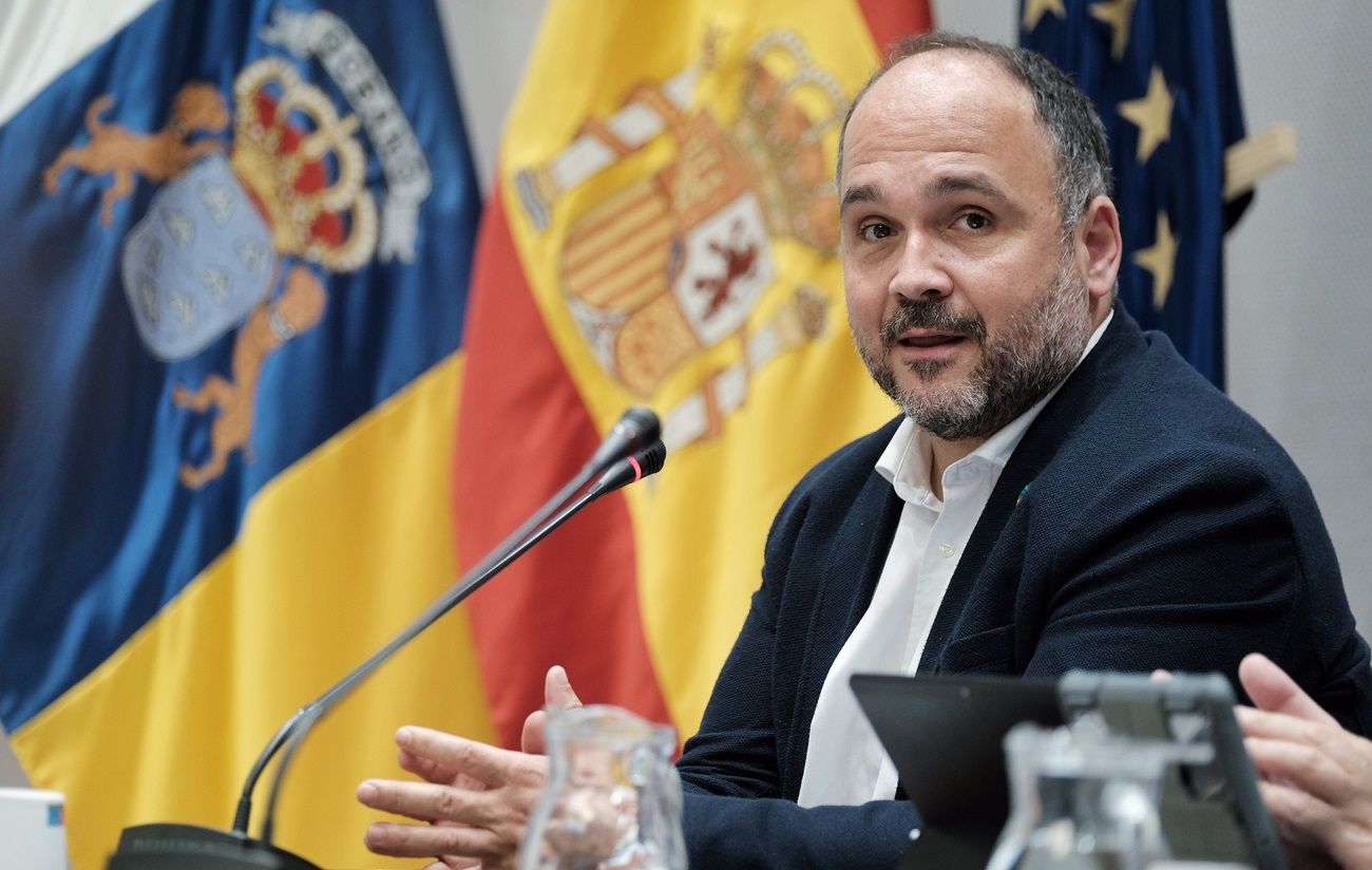 José Antonio Valbuena, consejero de Transición Ecológica de Canarias