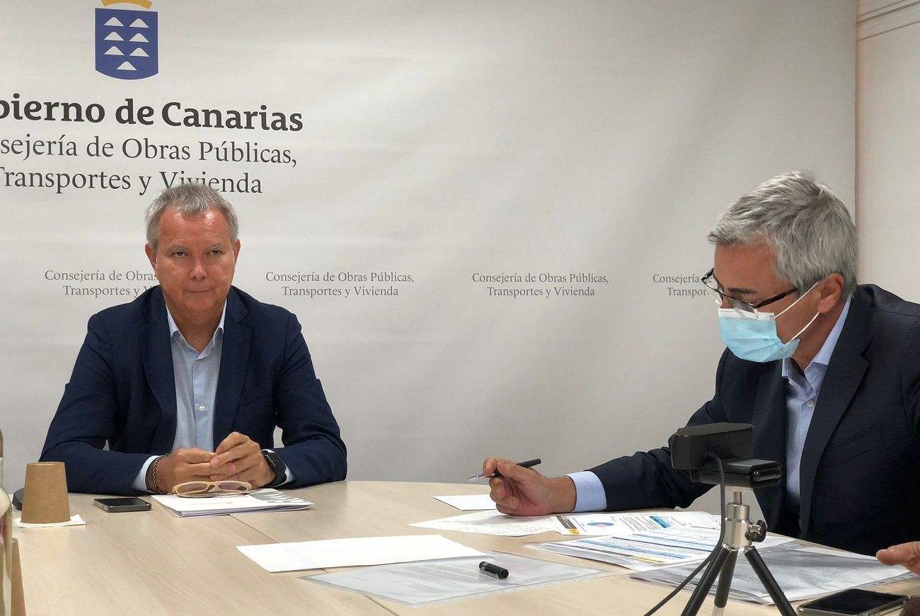 Sebastián Franquis, consejero de Transportes de Canarias