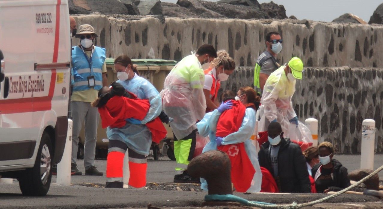 Llegada de los migrantes al Muelle Comercial FOTOS: José Luis Carrasco