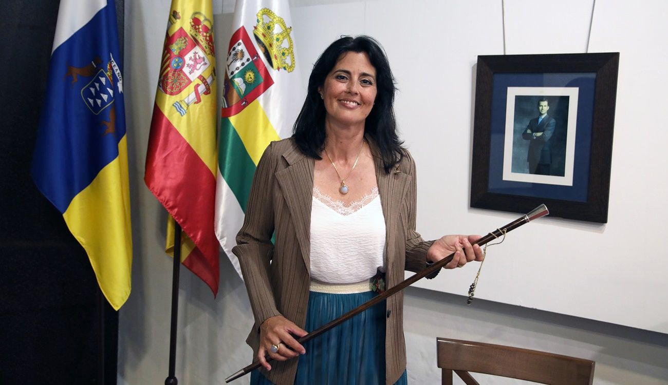 Evelia García, nueva alcaldesa de Haría | Foto: José Luis Carrasco