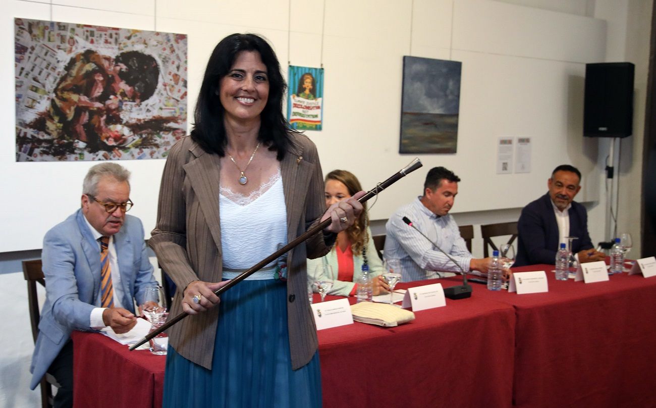 Evelia García, nueva alcaldesa de Haría. Foto: José Luis Carrasco
