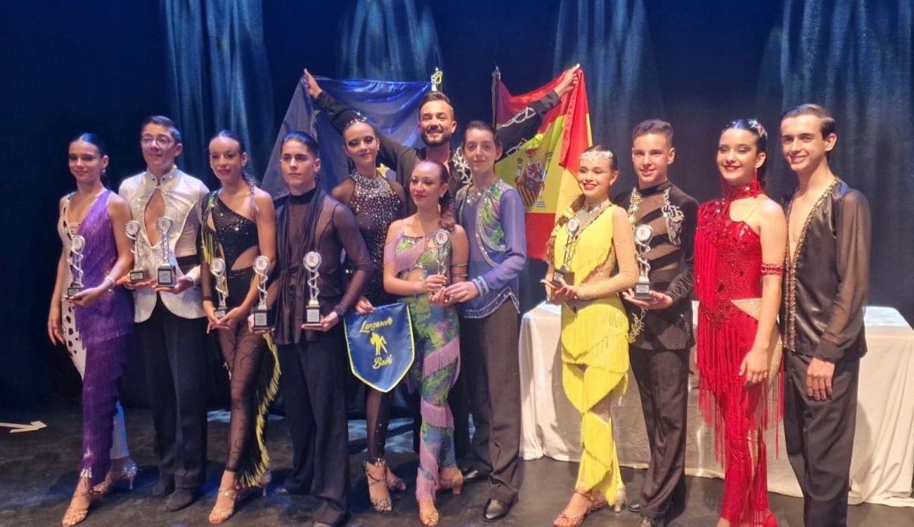 Lanzarote Baila en el Campeonato de Europa de Baile