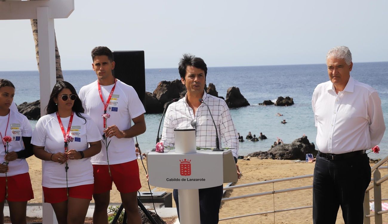 Presentación de la campaña en Puerto del Carmen