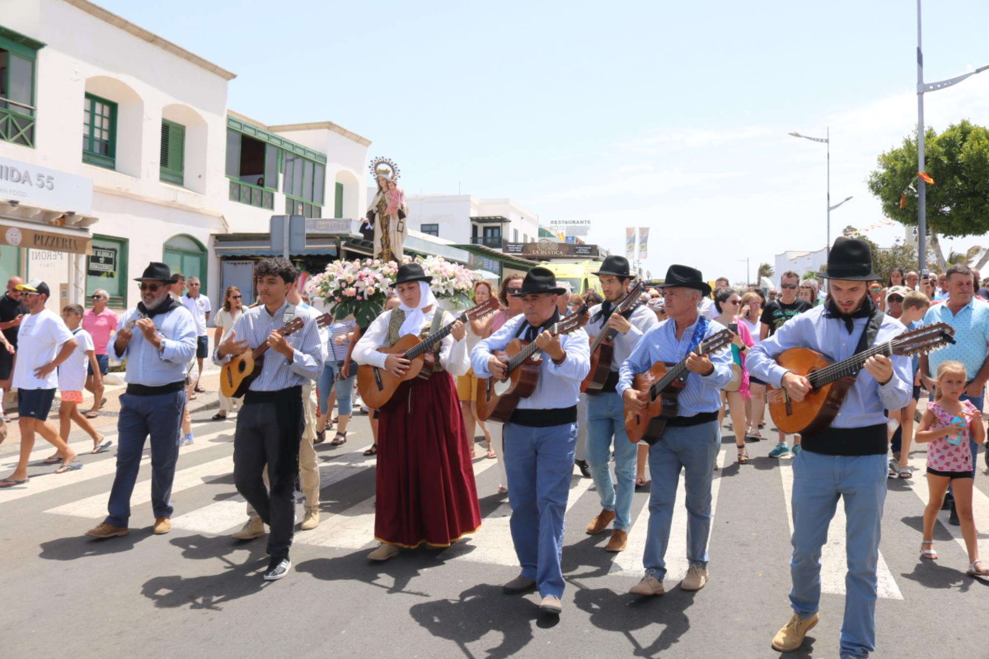 Procesión marítima del Carmen de Playa Blanca 2022 Procesión marítima del Carmen de Playa Blanca 2022