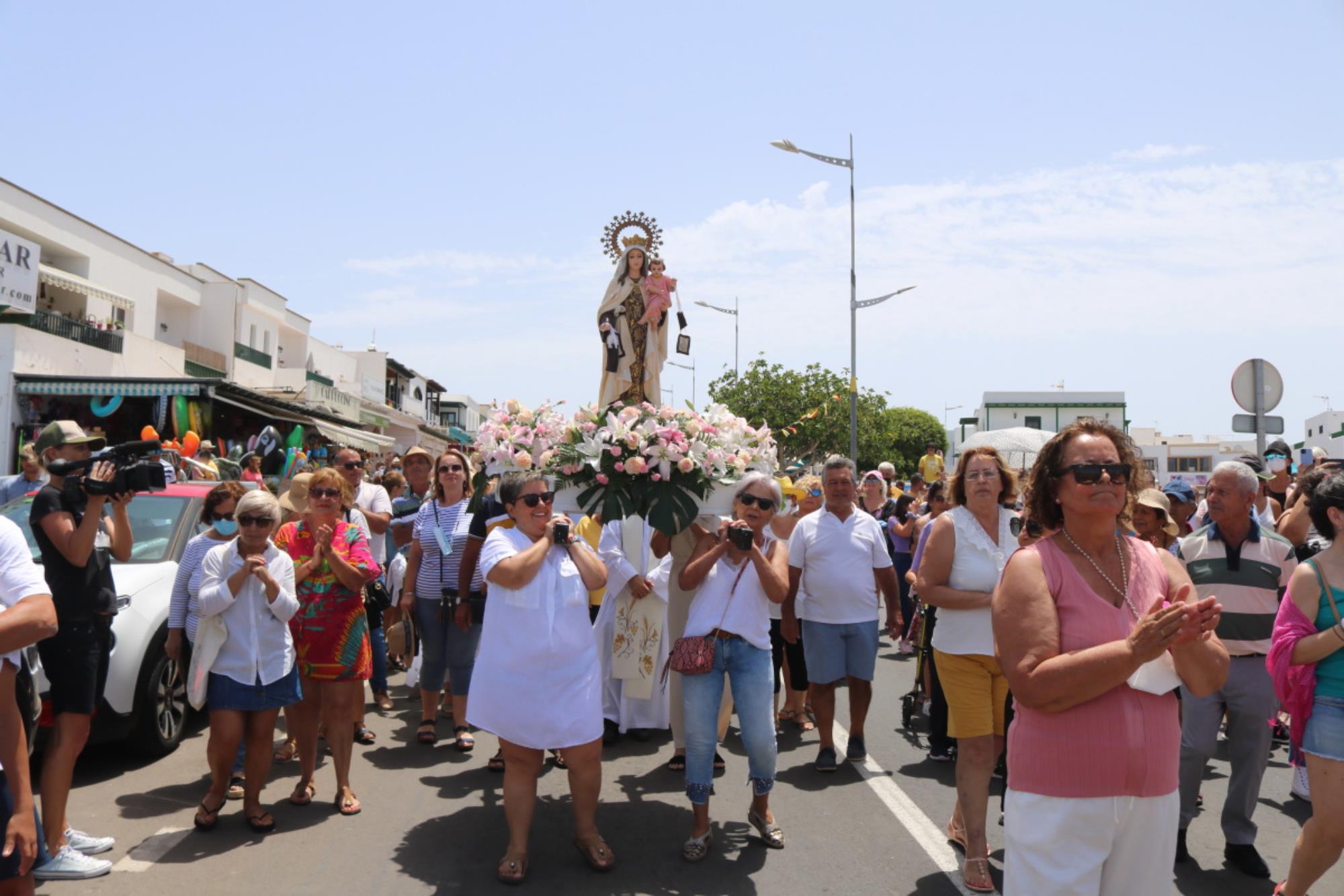 Procesión marítima del Carmen de Playa Blanca 2022 Procesión marítima del Carmen de Playa Blanca 2022