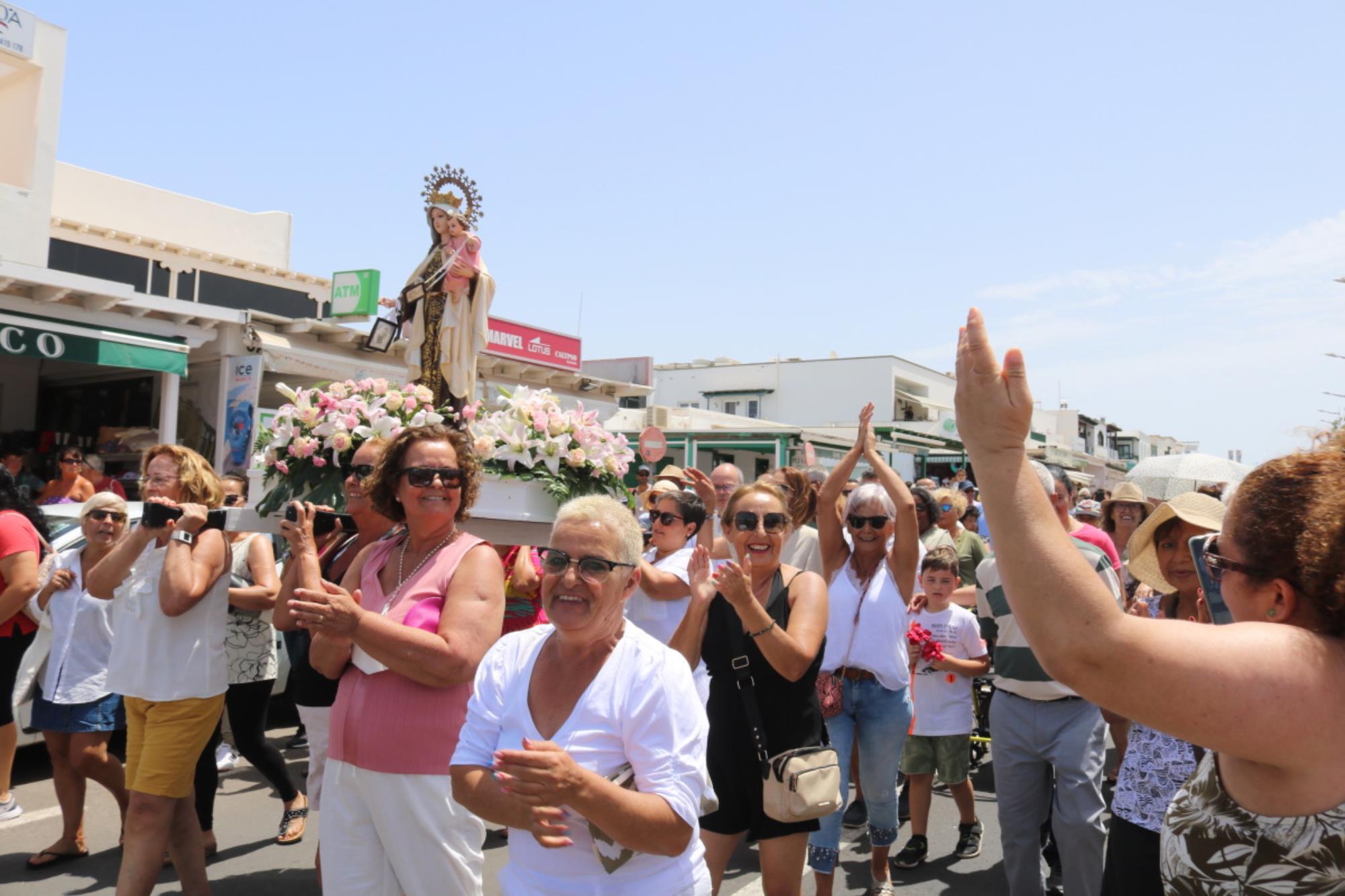 Procesión marítima del Carmen de Playa Blanca 2022 Procesión marítima del Carmen de Playa Blanca 2022