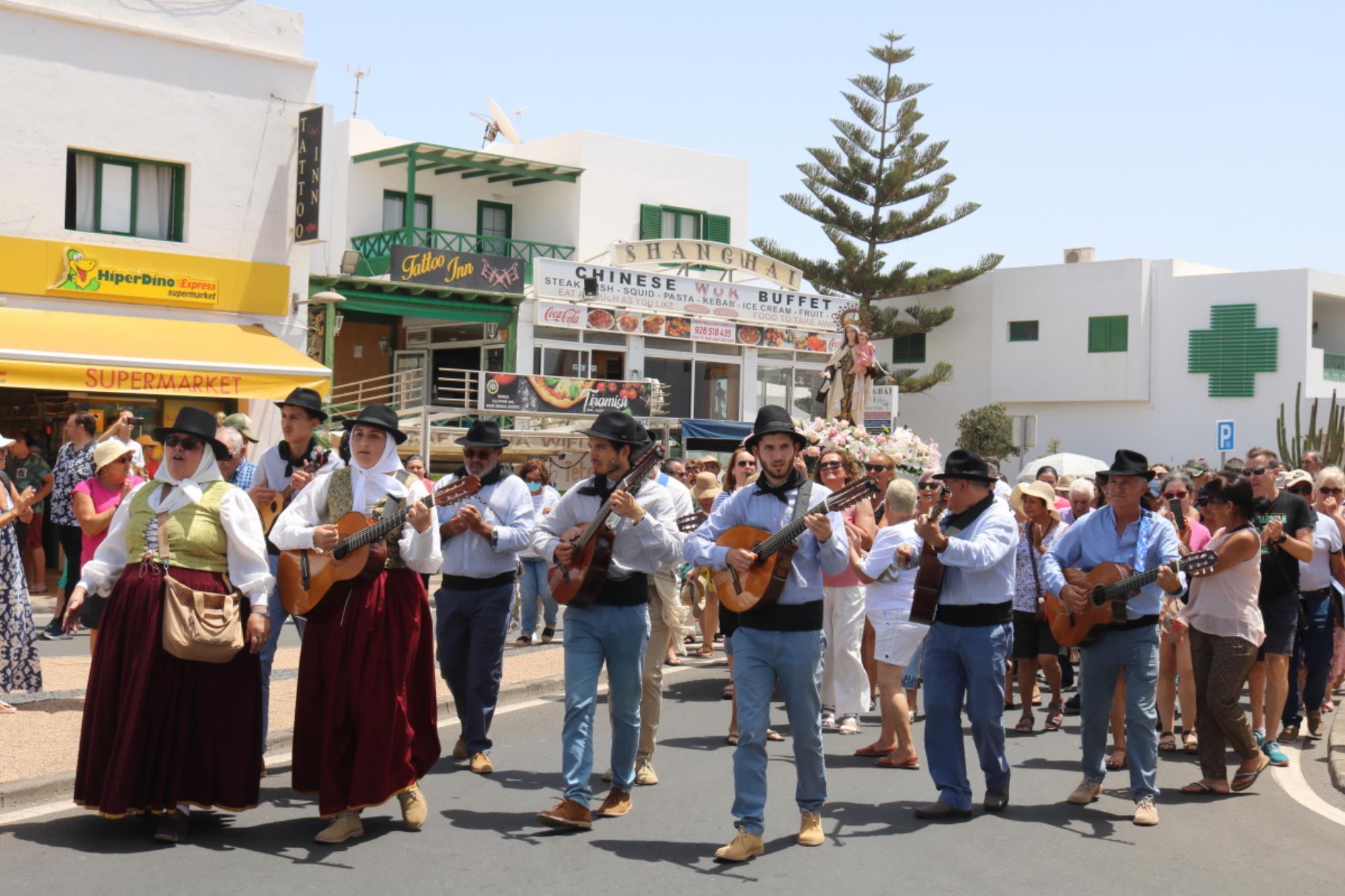 Procesión marítima del Carmen de Playa Blanca 2022 Procesión marítima del Carmen de Playa Blanca 2022