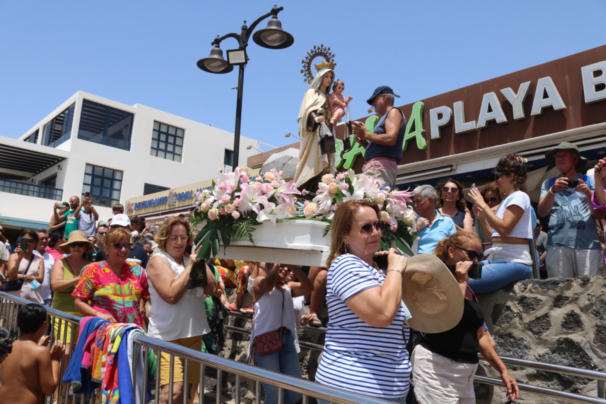 Procesión marítima del Carmen de Playa Blanca 2022 Procesión marítima del Carmen de Playa Blanca 2022