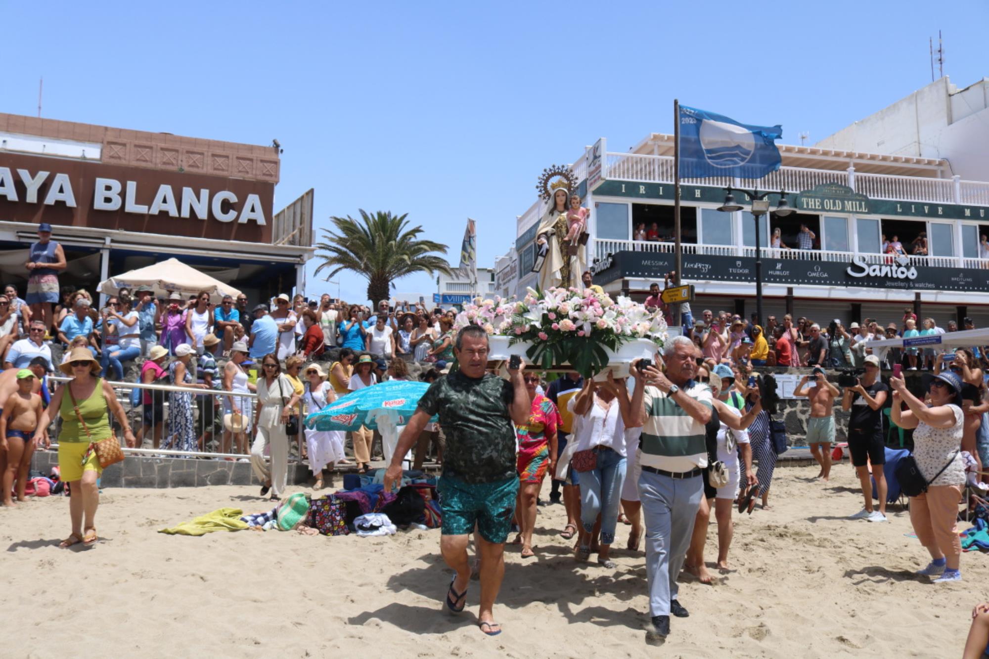 Procesión marítima del Carmen de Playa Blanca 2022 Procesión marítima del Carmen de Playa Blanca 2022