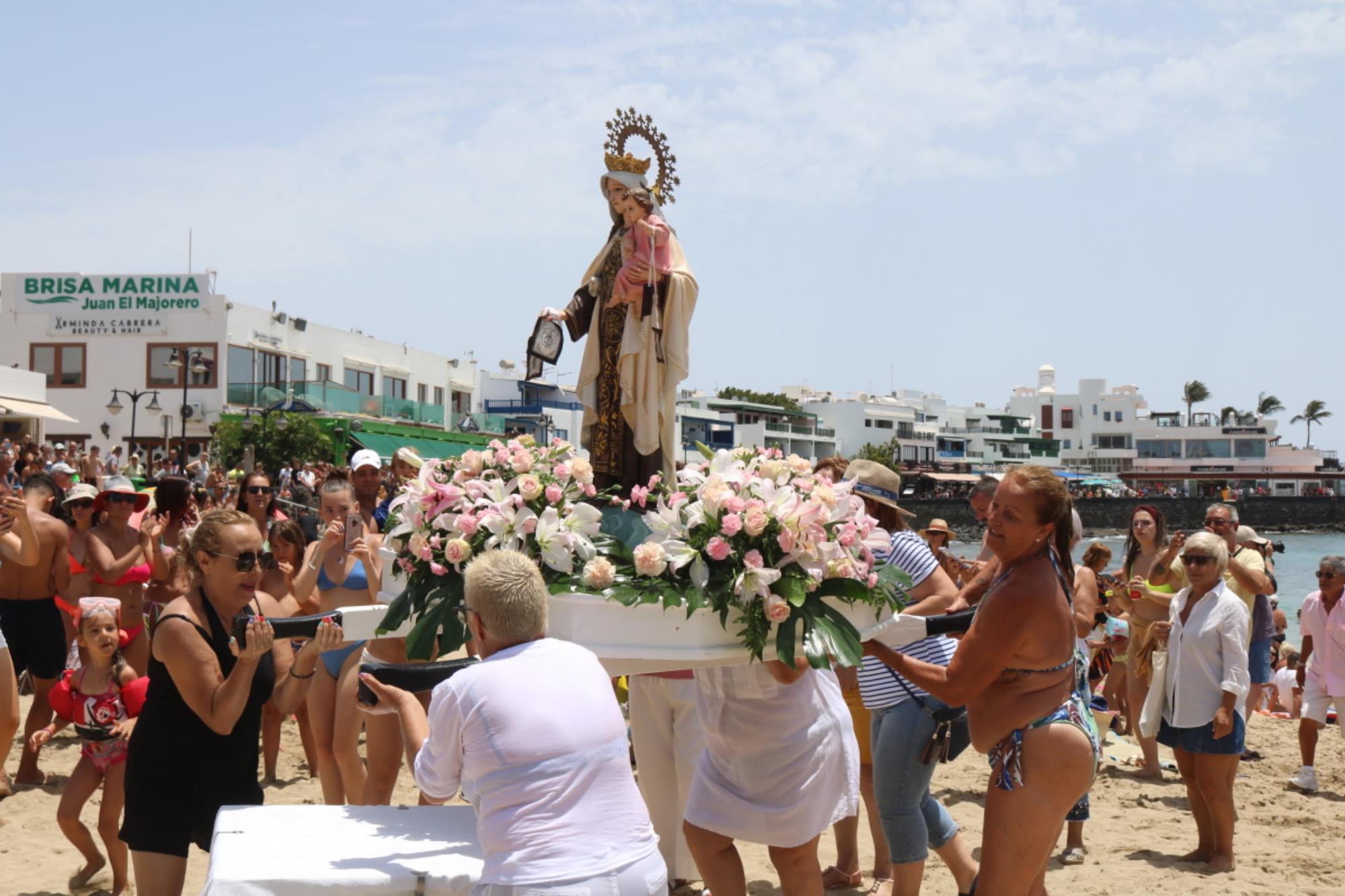 Procesión marítima del Carmen de Playa Blanca 2022 Procesión marítima del Carmen de Playa Blanca 2022
