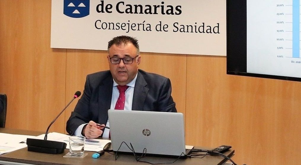 El director del Servicio Canario de Salud, Conrado Domínguez