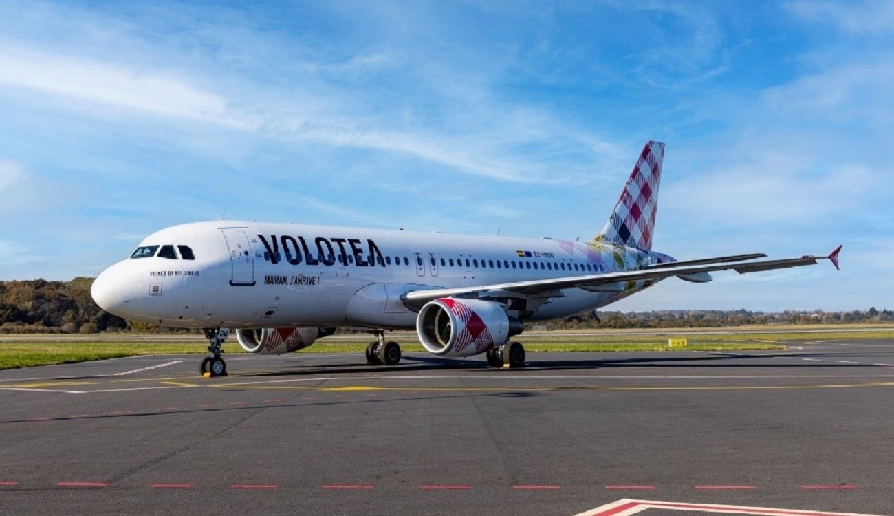 Avión de la aerolínea Volotea