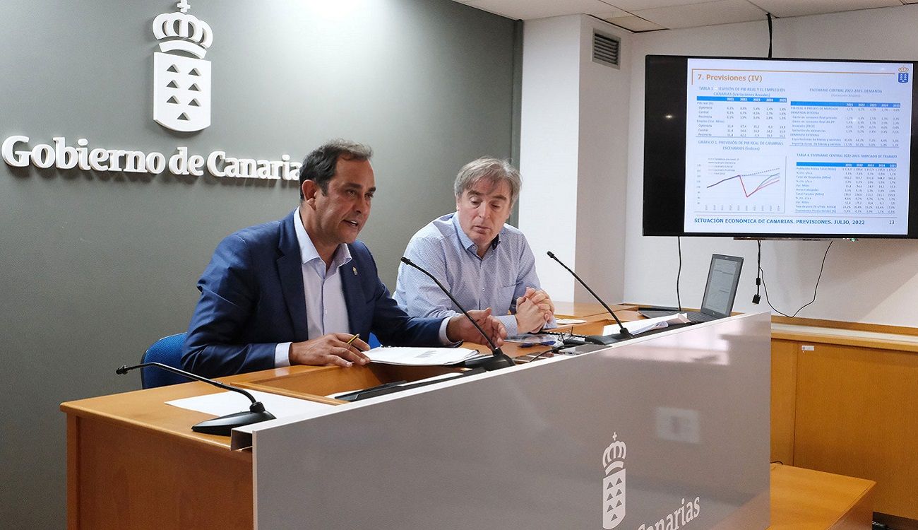 El viceconsejero de Economía e Internacionalización de Canarias Blas Acosta