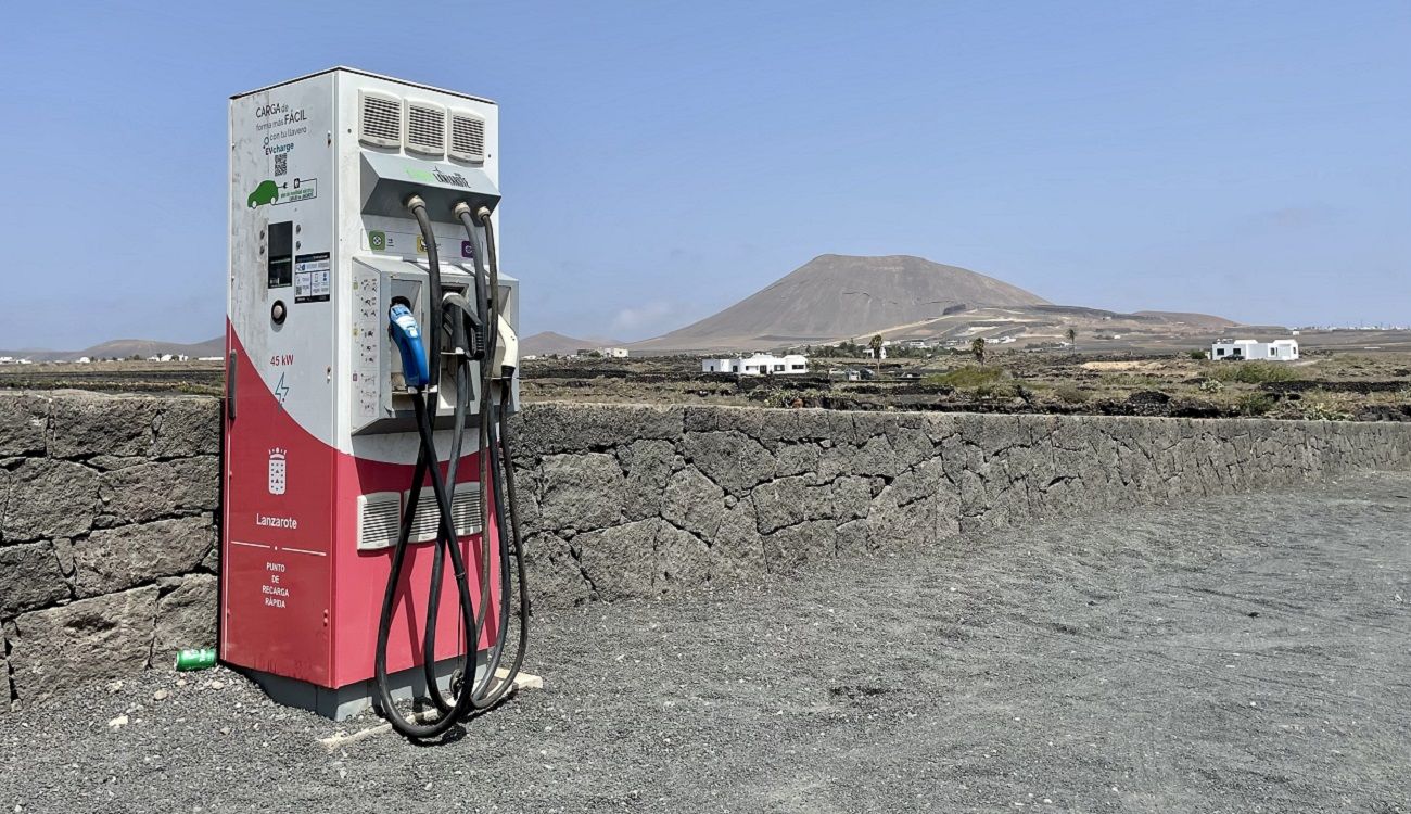 Estación de recarga para vehículos eléctricos