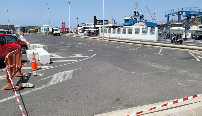 Explanada del varadero en Puerto del Carmen