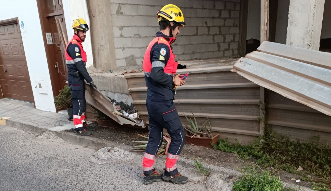 El viento obliga al Consorcio de Emergencais a actuar en varias incidencias 