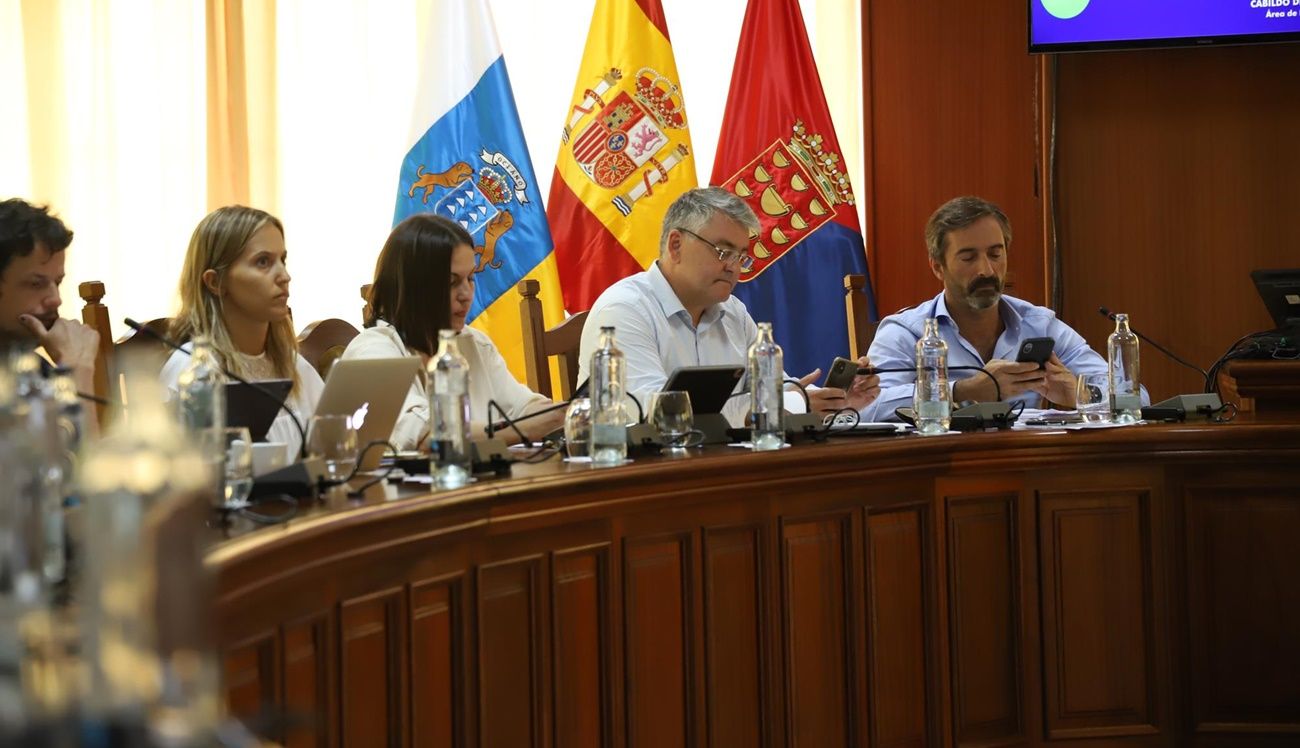 Consejeros de CC en el Cabildo