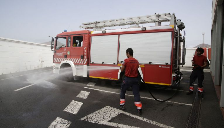 Los bomberos de Lanzarote Los bomberos de Lanzarote