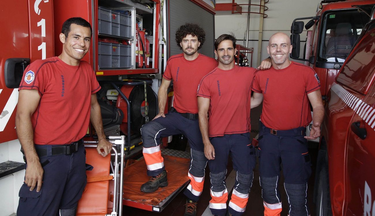 Bomberos del Consorcio de Emergencias de Lanzarote. Foto: José Luis Carrasco