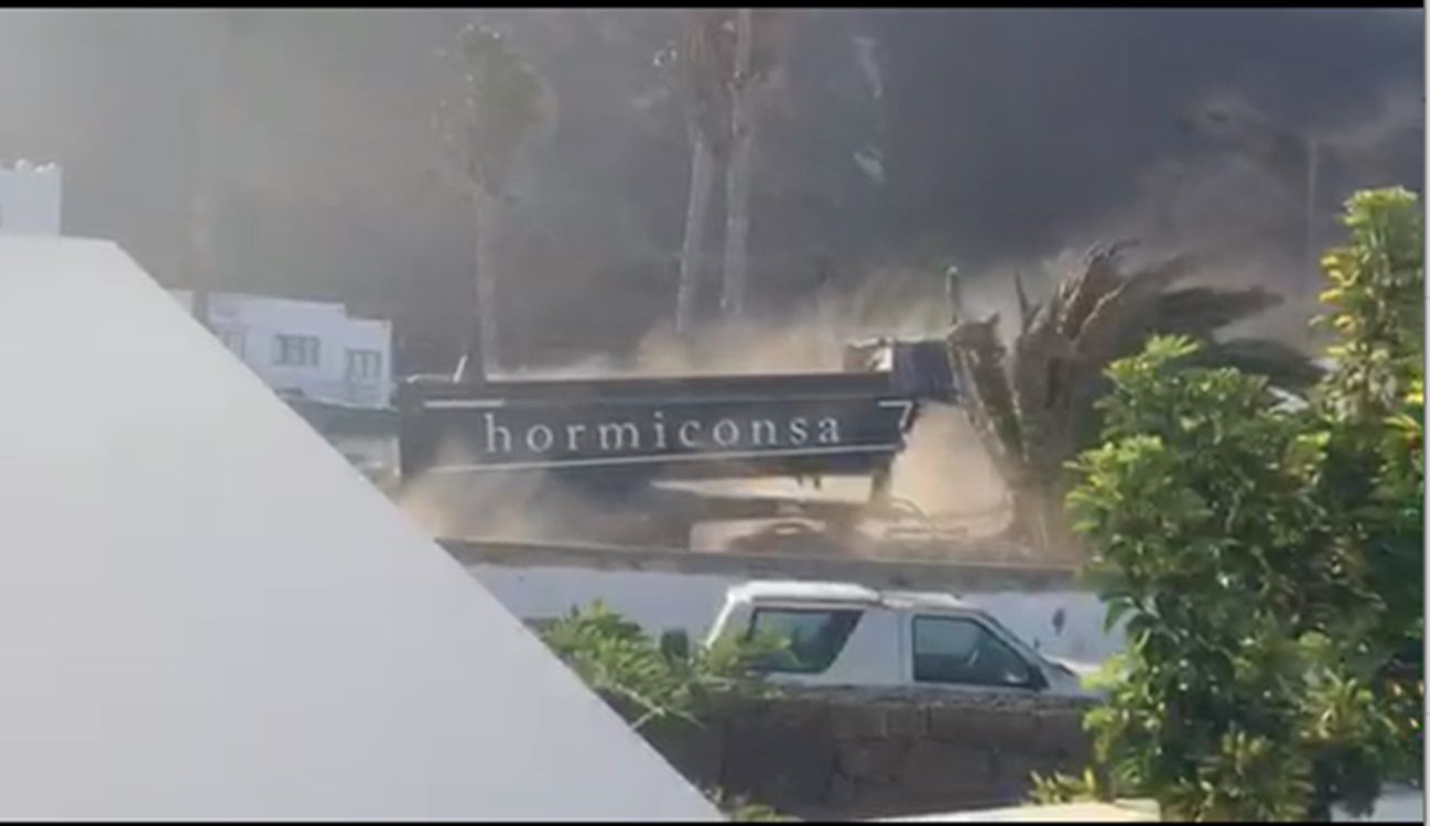 Obras en la Escuela de Turismo de Lanzarote