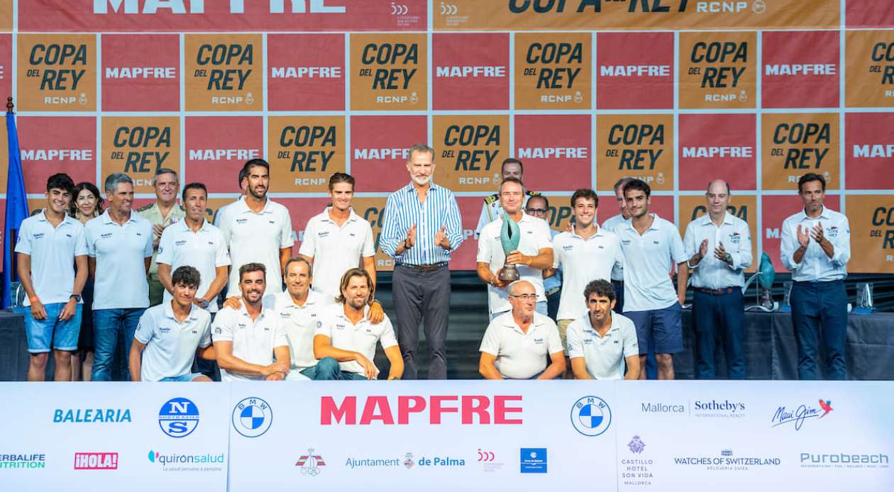 Cuatro regatistas del RCNA se proclaman campeones de la 40ª Copa del Rey en Mallorca