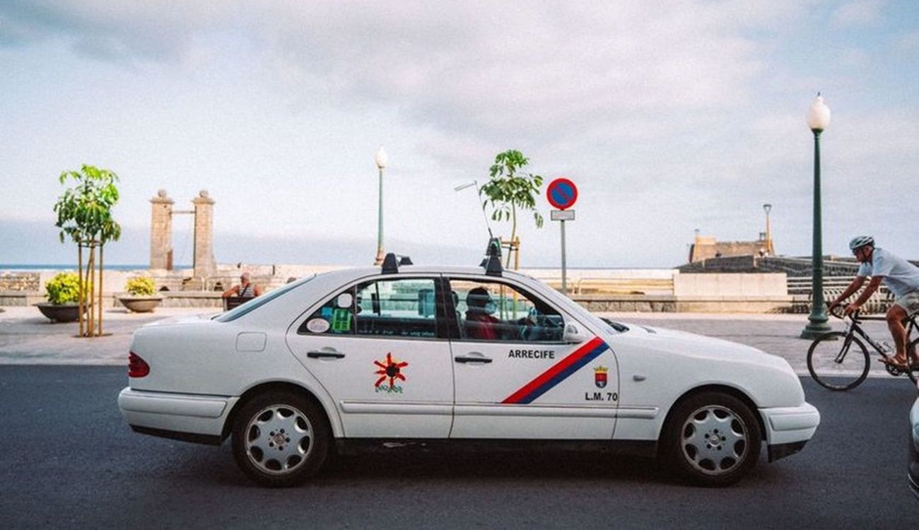 Un taxi en Arrecife