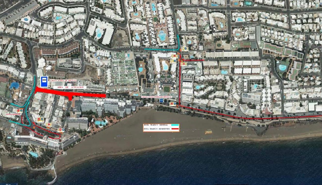 Avenida de las Playas Closure