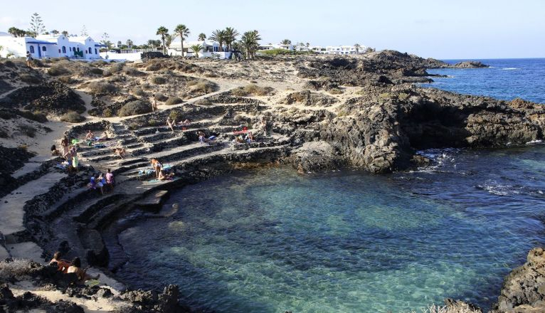 Charco del Palo's natural pool