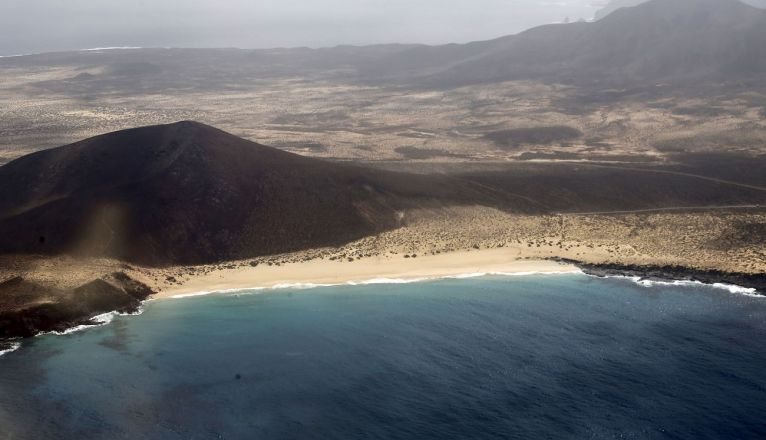 Playa de Las Conchas en La Graciosa