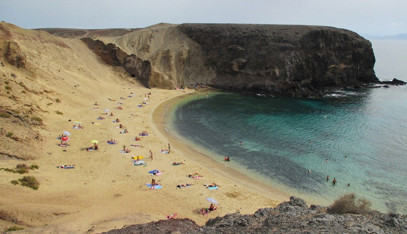 Papagayo beach, in Yaiza. Photo: José Luis Carrasco