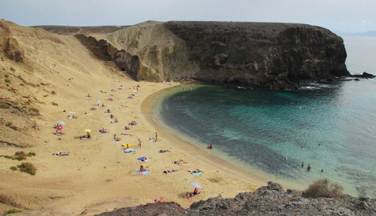 Papagayo beach, in Yaiza. Photo: José Luis Carrasco