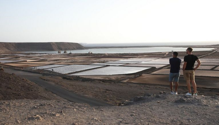 Salinas de Janubio, en Yaiza Salinas de Janubio, en Yaiza