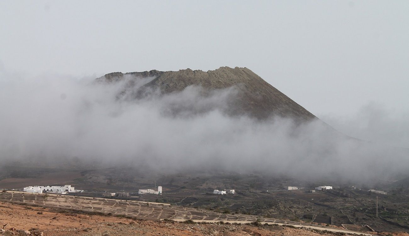 Volcán de la Corona, en Haría