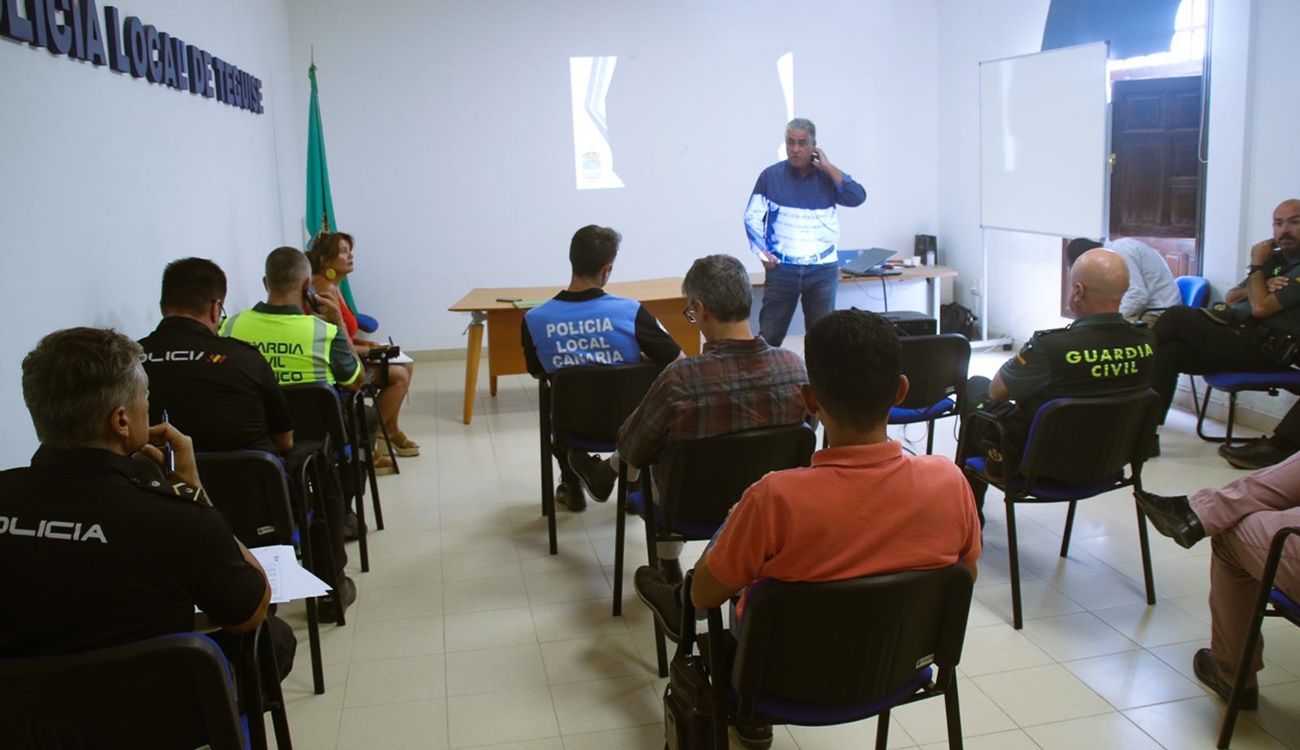 Junta de seguridad de Famara