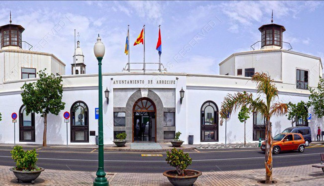 Fachada del Ayuntamiento de Arrecife