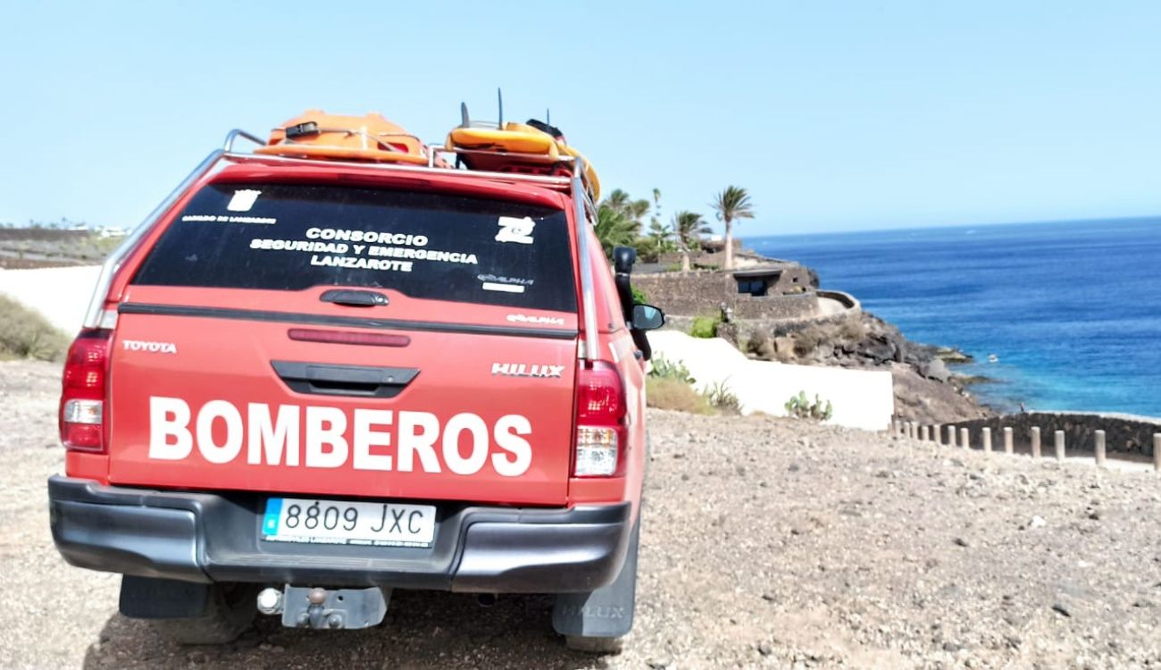 Los bomberos en el Barranco del Quíquere